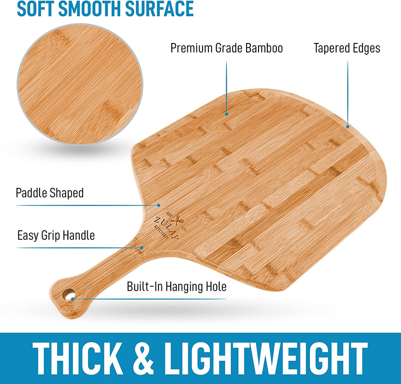Bamboo Pizza Paddle or Charcuterie Serving Board