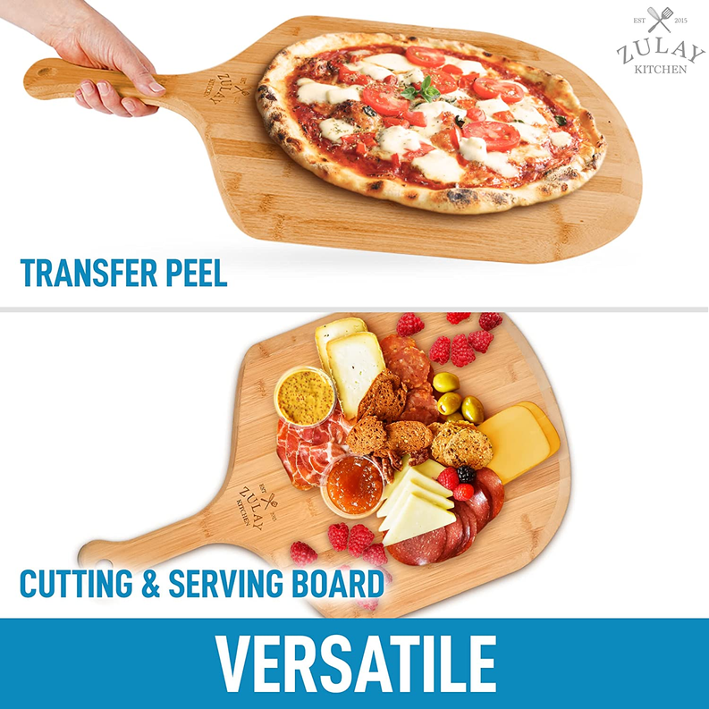 Bamboo Pizza Paddle or Charcuterie Serving Board