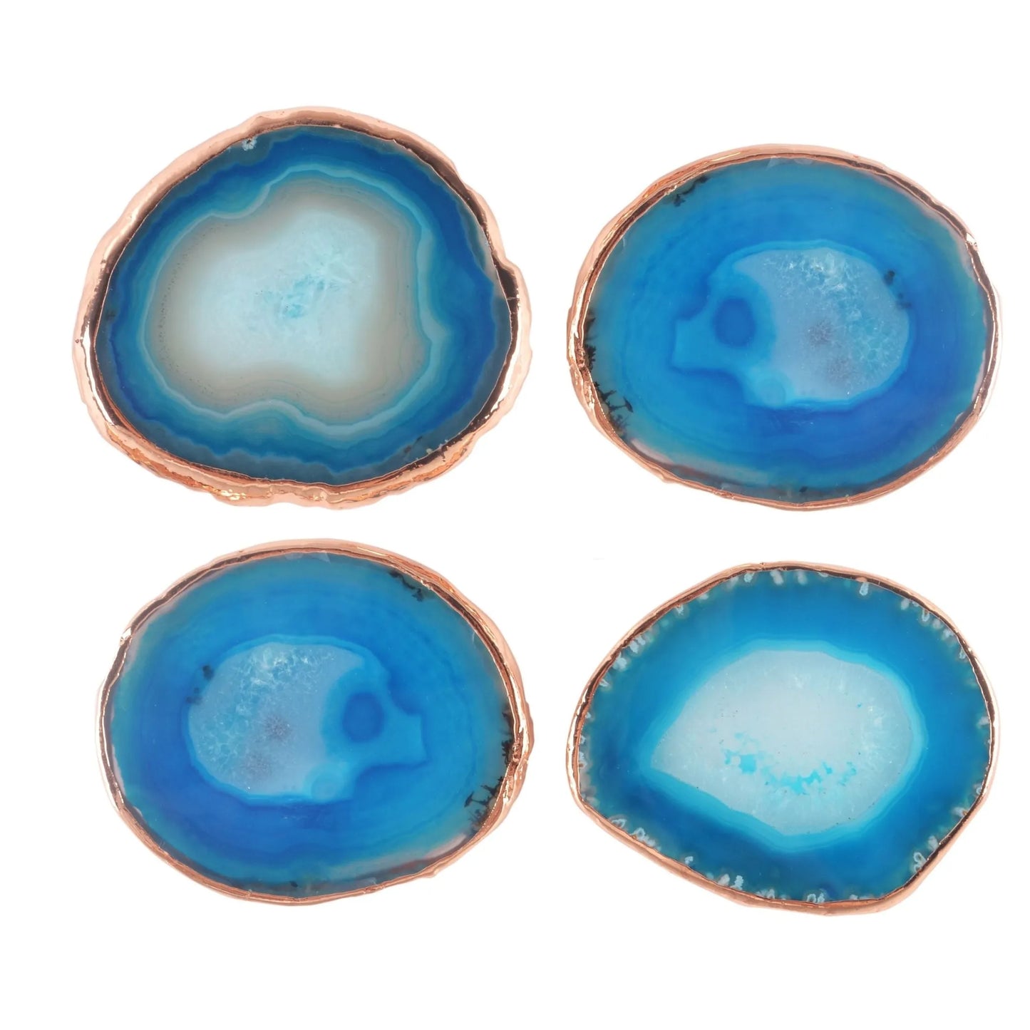 Agate Coaster Set