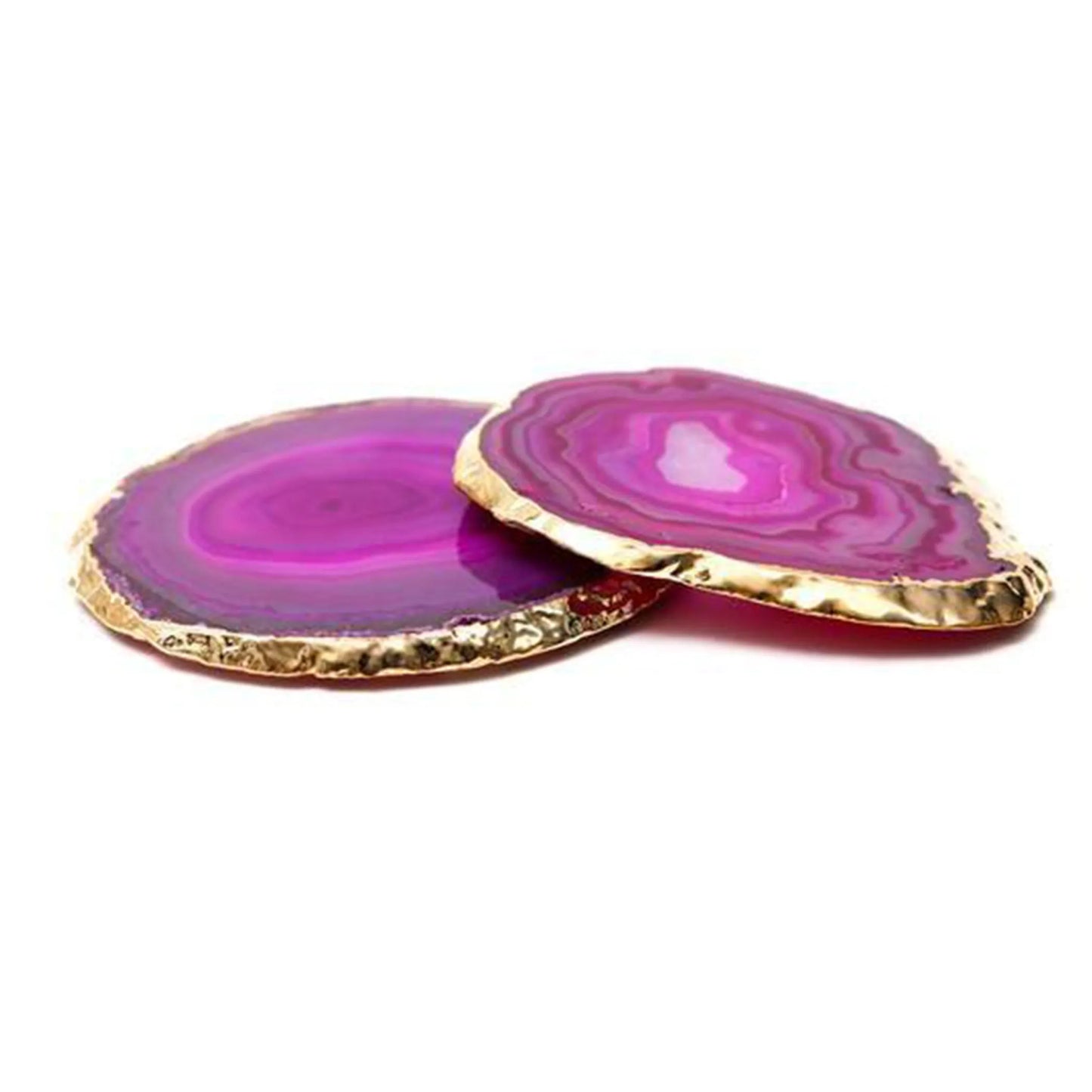 Agate Coaster Set