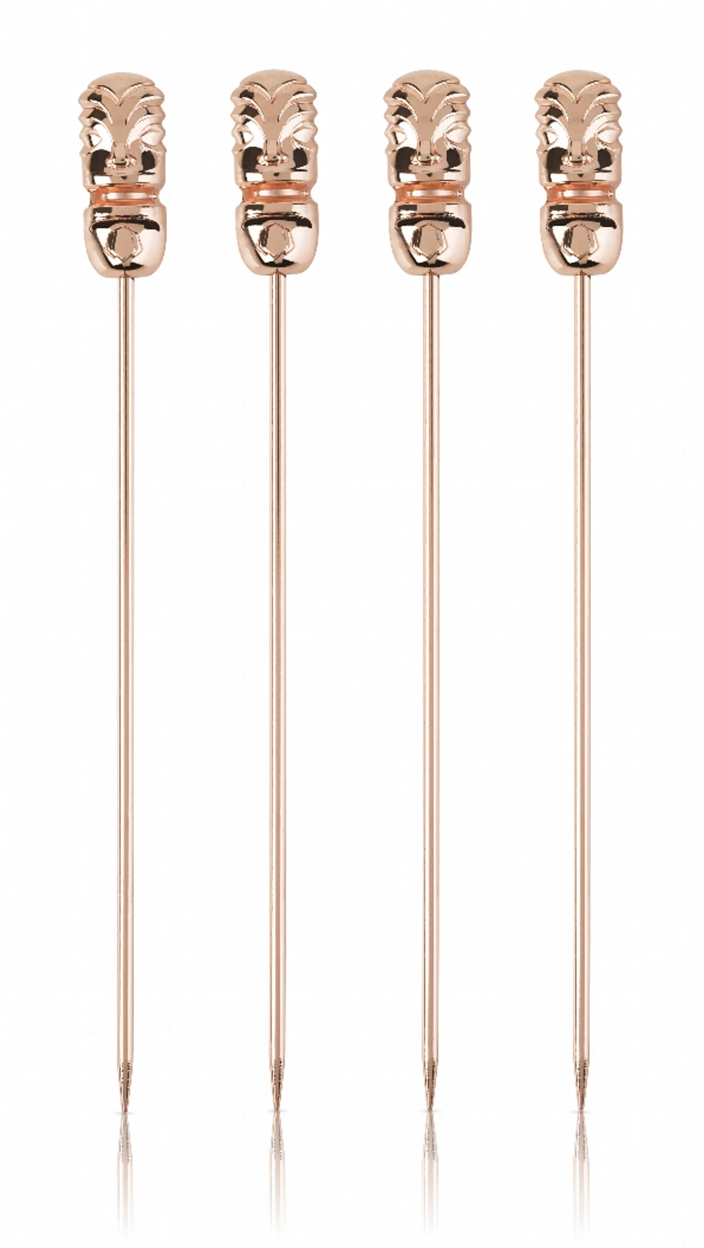 Set Of 4 Tiki Cocktail Picks By Viski