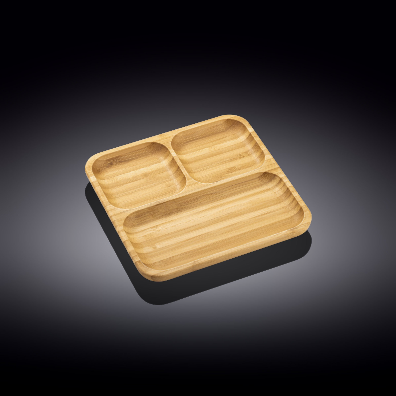 [ Set of 8 ] SQUARE DIVIDED DISH 8.5" X 8.5" | 22 X 22 CM